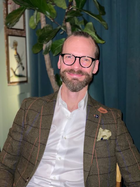 Brendan Ellis, founder of Corbelle